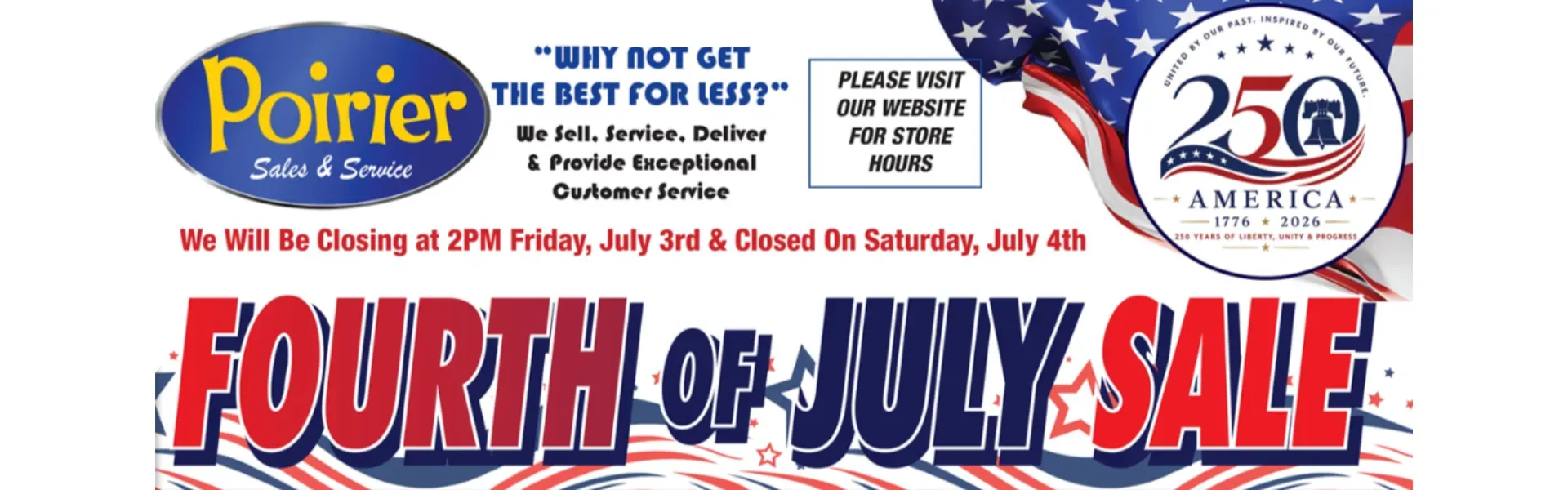 4th of July Sale! 
